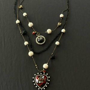 Vintage Juicy Couture Heart Necklace